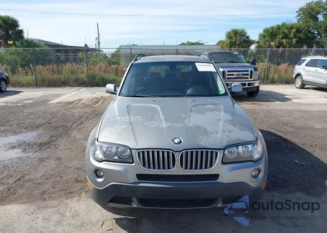 2007 BMW X3 3.0Si from USA, damaged, VIN WBXPC93407WF20334
